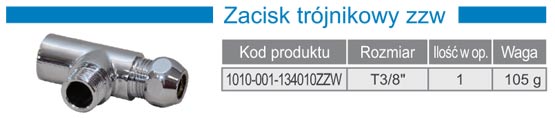 Zacisk instalacyjny zzw