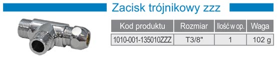 Zacisk instalacyjny zzz