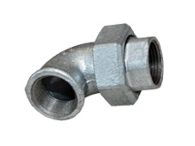Śrubunek żeliwny kolanowy