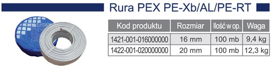 Rura PEX/AL/PE-HD